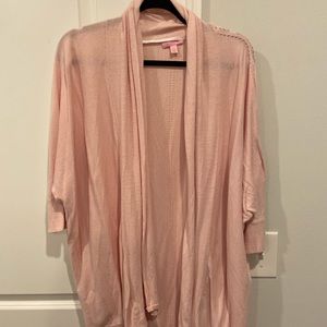 Lilly Pulitzer open cardigan sweater